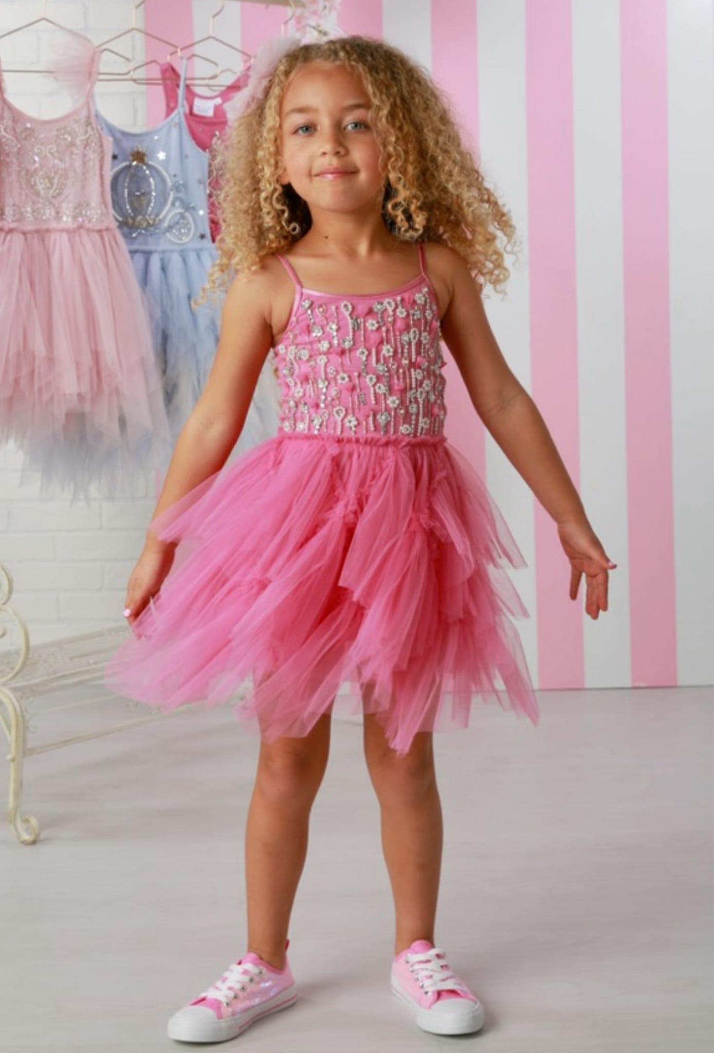 Pink Fairy Jeweled Dress